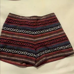 Tribal Print Soft Shorts